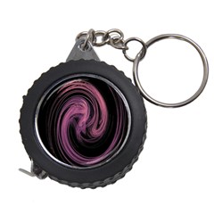 A Pink Purple Swirl Fractal And Flame Style Measuring Tapes