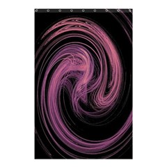 A Pink Purple Swirl Fractal And Flame Style Shower Curtain 48  X 72  (small)  by Simbadda