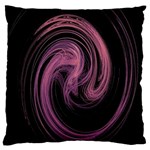 A Pink Purple Swirl Fractal And Flame Style Standard Flano Cushion Case (One Side) Front