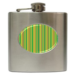 Lines Hip Flask (6 Oz) by Valentinaart