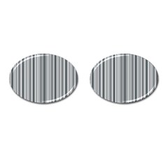 Lines Cufflinks (oval) by Valentinaart