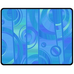 Pattern Double Sided Fleece Blanket (medium)  by Valentinaart