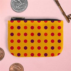 Polka Dots  Mini Coin Purses by Valentinaart