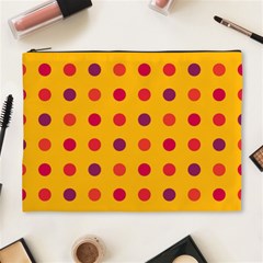 Polka Dots  Cosmetic Bag (xl) by Valentinaart