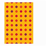 Polka dots  Small Garden Flag (Two Sides) Front