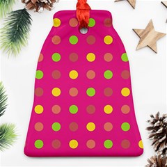 Polka Dots  Ornament (bell) by Valentinaart