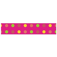 Polka Dots  Flano Scarf (small) by Valentinaart