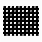 Polka dots  Small Glasses Cloth (2-Side) Front