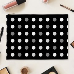 Polka Dots  Cosmetic Bag (xl) by Valentinaart