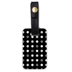 Polka Dots  Luggage Tags (one Side)  by Valentinaart