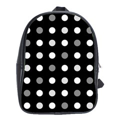 Polka Dots  School Bags (xl)  by Valentinaart