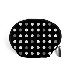 Polka Dots  Accessory Pouches (small)  by Valentinaart