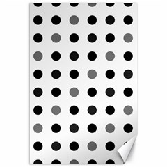 Polka Dots  Canvas 24  X 36  by Valentinaart