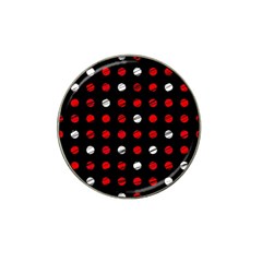 Polka Dots  Hat Clip Ball Marker (4 Pack)