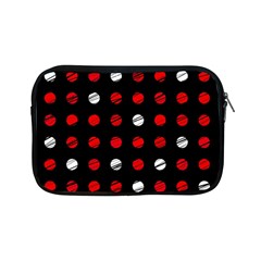 Polka Dots  Apple Ipad Mini Zipper Cases by Valentinaart