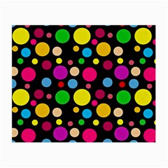 Polka Dots Small Glasses Cloth (2-side) by Valentinaart