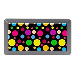 Polka Dots Memory Card Reader (mini) by Valentinaart