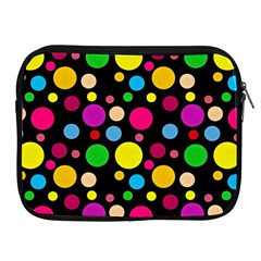 Polka Dots Apple Ipad 2/3/4 Zipper Cases by Valentinaart