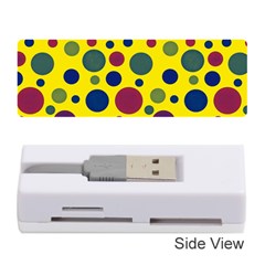 Polka Dots Memory Card Reader (stick)  by Valentinaart