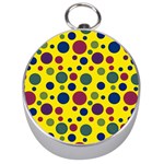 Polka dots Silver Compasses Front