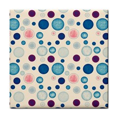 Polka Dots Tile Coasters by Valentinaart