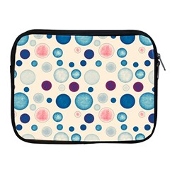 Polka Dots Apple Ipad 2/3/4 Zipper Cases by Valentinaart