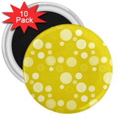 Polka Dots 3  Magnets (10 Pack)  by Valentinaart