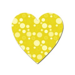 Polka Dots Heart Magnet by Valentinaart