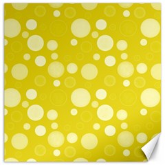 Polka Dots Canvas 12  X 12  