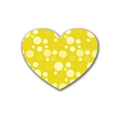 Polka Dots Heart Coaster (4 Pack)  by Valentinaart