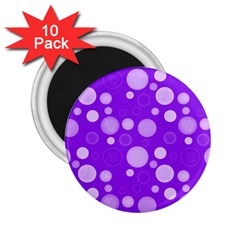 Polka Dots 2 25  Magnets (10 Pack)  by Valentinaart