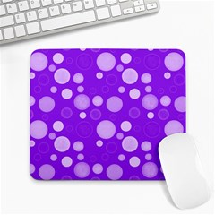 Polka Dots Large Mousepads by Valentinaart