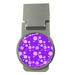 Polka dots Money Clips (Round)  Front