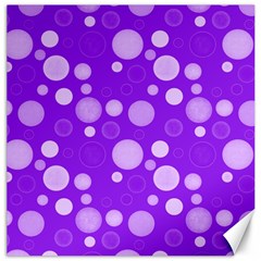 Polka Dots Canvas 12  X 12  