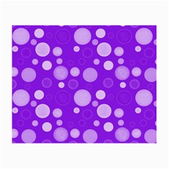 Polka Dots Small Glasses Cloth (2-side) by Valentinaart