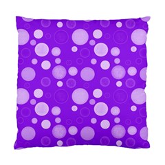 Polka Dots Standard Cushion Case (one Side) by Valentinaart