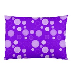 Polka Dots Pillow Case by Valentinaart