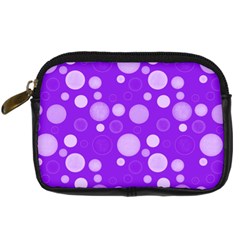 Polka Dots Digital Camera Cases by Valentinaart