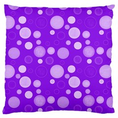 Polka Dots Standard Flano Cushion Case (one Side) by Valentinaart