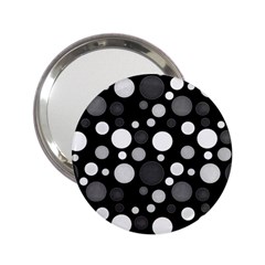 Polka dots 2.25  Handbag Mirrors