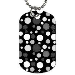 Polka dots Dog Tag (Two Sides)