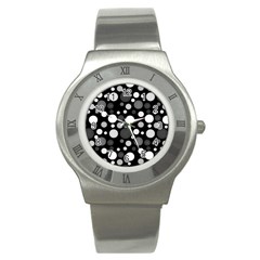 Polka dots Stainless Steel Watch