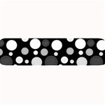 Polka dots Large Bar Mats 32 x8.5  Bar Mat