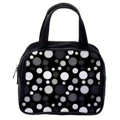 Polka dots Classic Handbags (One Side)