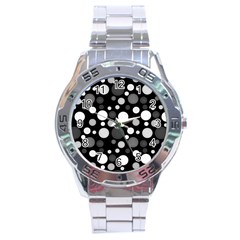 Polka dots Stainless Steel Analogue Watch