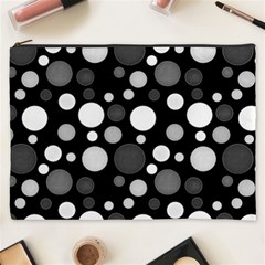 Polka dots Cosmetic Bag (XXXL) 