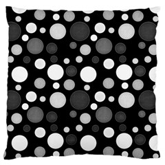 Polka Dots Standard Flano Cushion Case (two Sides) by Valentinaart