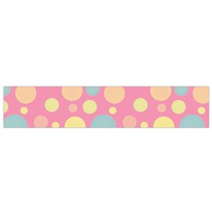 Polka Dots Flano Scarf (small) by Valentinaart