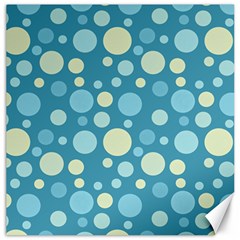 Polka Dots Canvas 12  X 12  