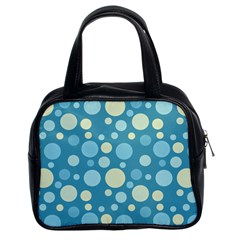 Polka Dots Classic Handbags (2 Sides) by Valentinaart